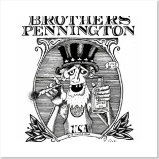 BROTHERS PENNINGTON: OLD UNCLE SAM LOGO Posters and Art